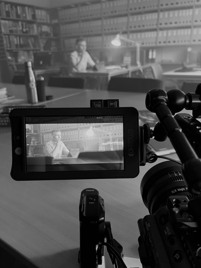 Making Of Aufnahmen vom Filmdreh für ACS Group.