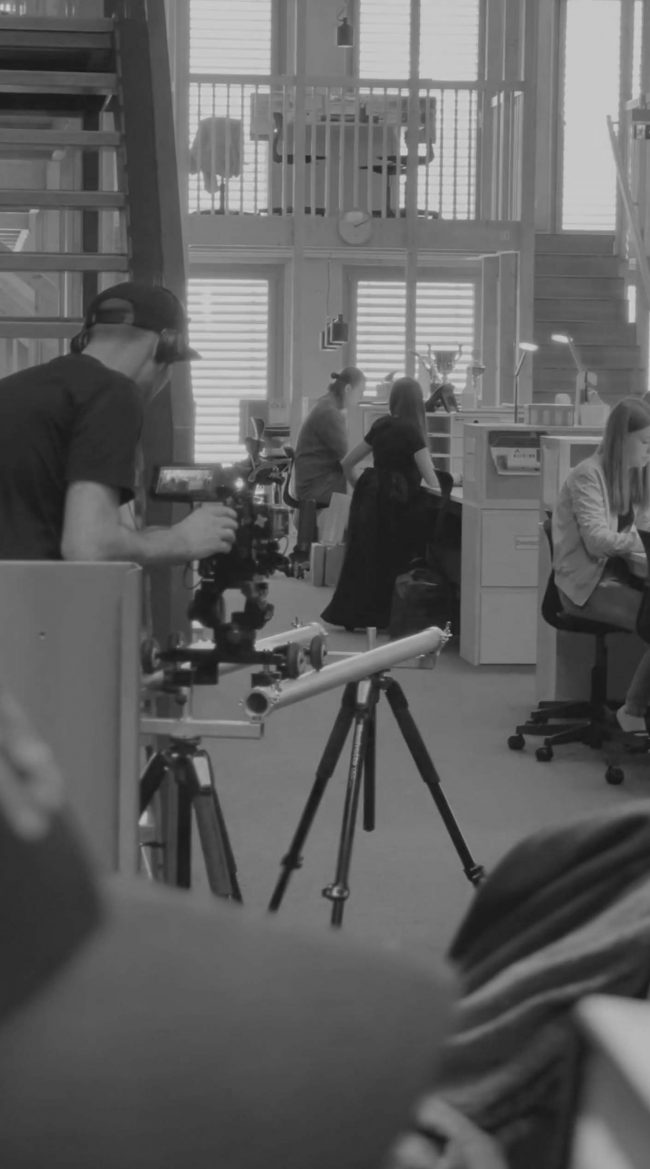 Making Of Aufnahmen vom Filmdreh für die ACS Group