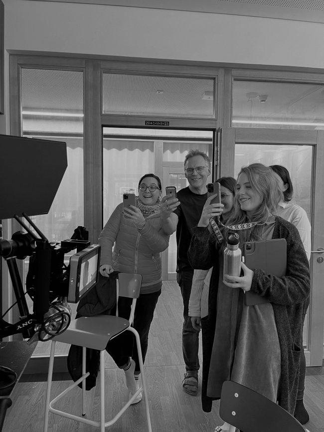 Making Of Aufnahmen vom Filmdreh für die ACS Group