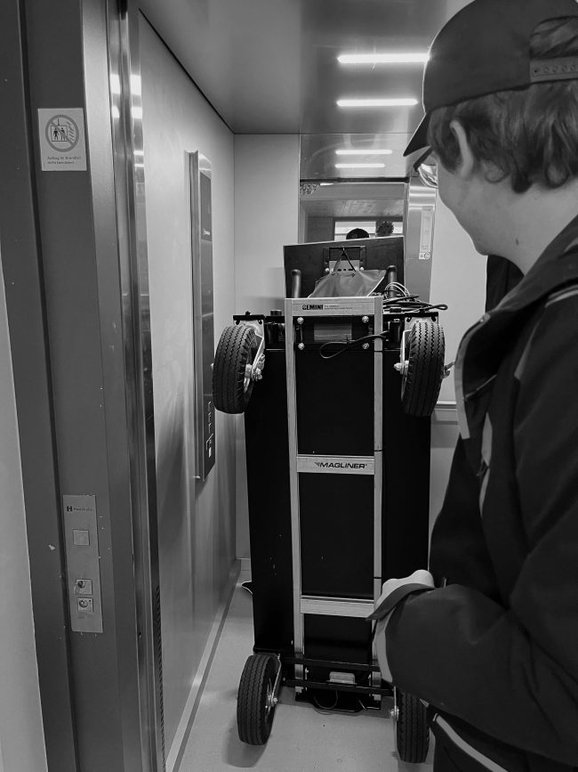 Making Of Aufnahmen vom Filmdreh für die ACS Group